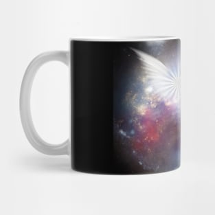 Wings of Angel in Vivid Space Mug